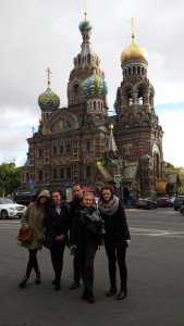 Spas na Krovi, Sankt-Peterburg, Anja, Gordana, Erik, Sanja i Matea